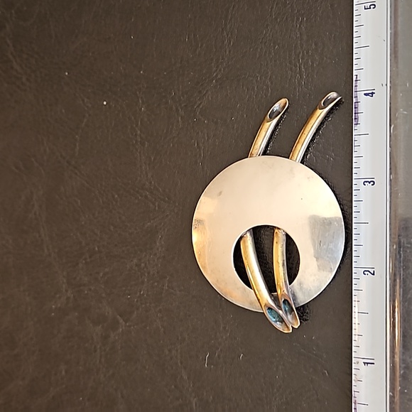 Vintage silver brooch - Picture 3 of 4